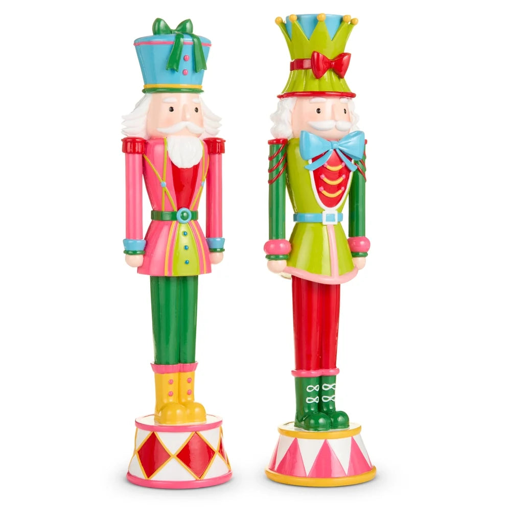 16" Multicolored Nutcracker (LEFT ONLY) SHIPS 9/1/2026