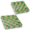 12" Sage Plaid Trays (SMALL ONLY)SHIPS 9/1/2026