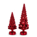 15.5" Red Glitter Trees (LARGE ONLY)