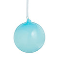 4" Shiny Turquoise Ball Ornament SHIPS 9/1/2026
