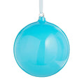 5" Shiny Turquoise Ball Ornament SHIPS 9/1/2026