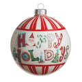 5" Holiday Happening Ball Ornament