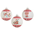 5" Santa's Adventures Ball Ornament (CENTER ONLY)