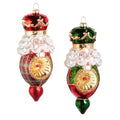 6.5" Plaid Nutcracker Ornament (GREEN ONLY)