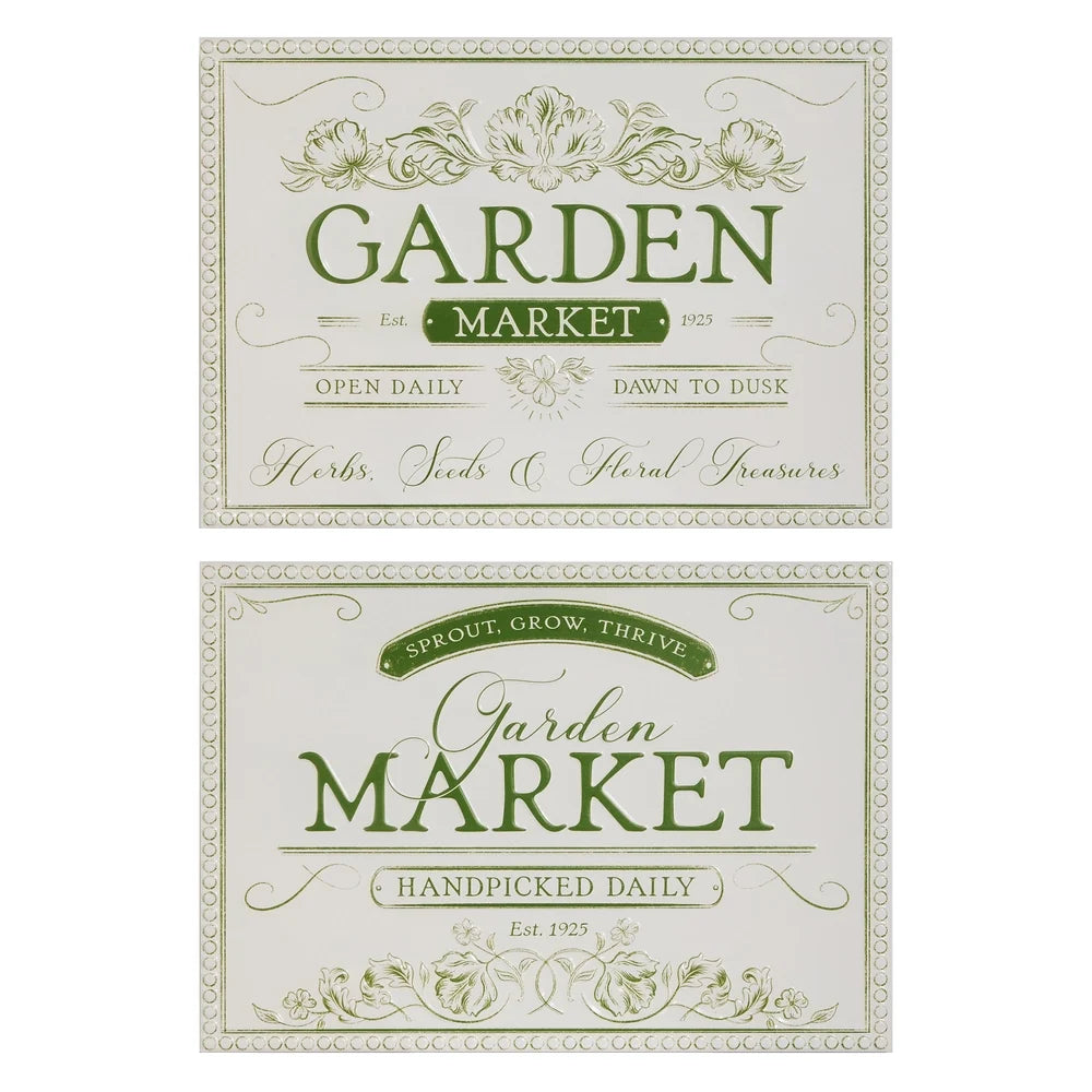22" Garden Market Sign (TOP ONLY)