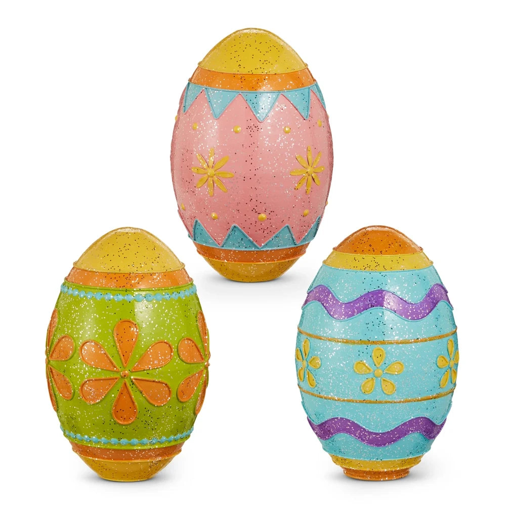 13" Glittered Egg (RIGHT ONLY)