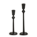 11" Black Iron Candlesticks (LARGE ONLY) SHIPS 9/1/2026