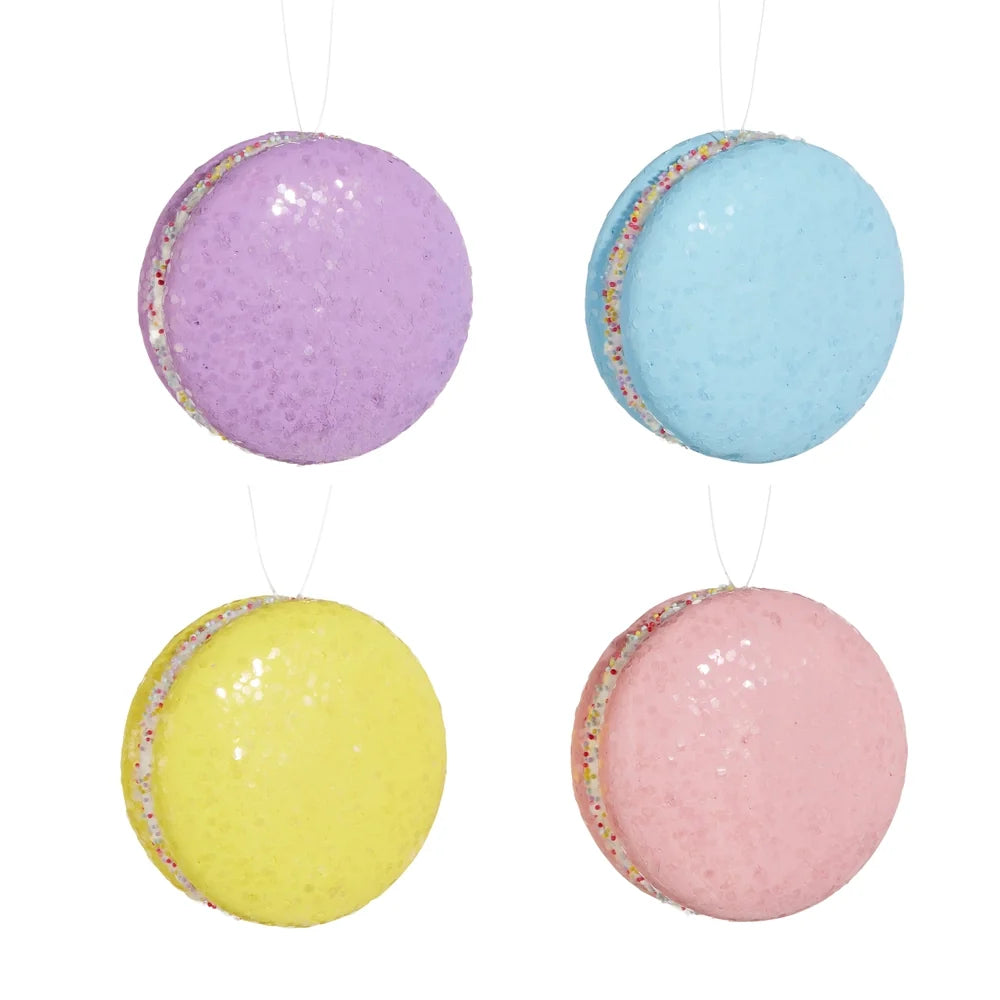 3" Sprinkle Macaroon Ornament (BLUE ONLY)