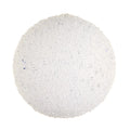 8" Iced White Ball Ornament