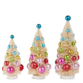 13" Decorated Bottle Brush Trees (LARGE ONLY)