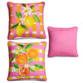 18" Citrus Weave Pillow (ORANGE ONLY)