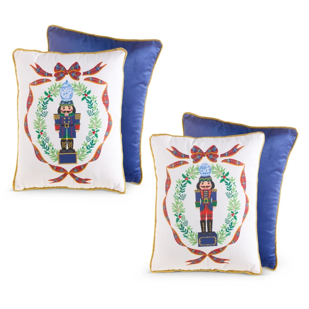 16" Noble Nutcrackers Pillow (RIGHT ONLY)SHIPS 9/1/2026