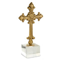10.25" Antique Cross on Acrylic Base