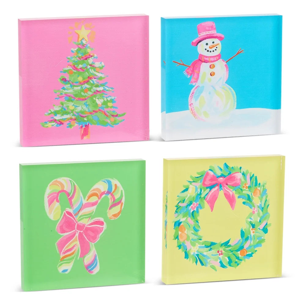 6" Candy Pop Acrylic Block (BOTTOM LEFT ONLY)