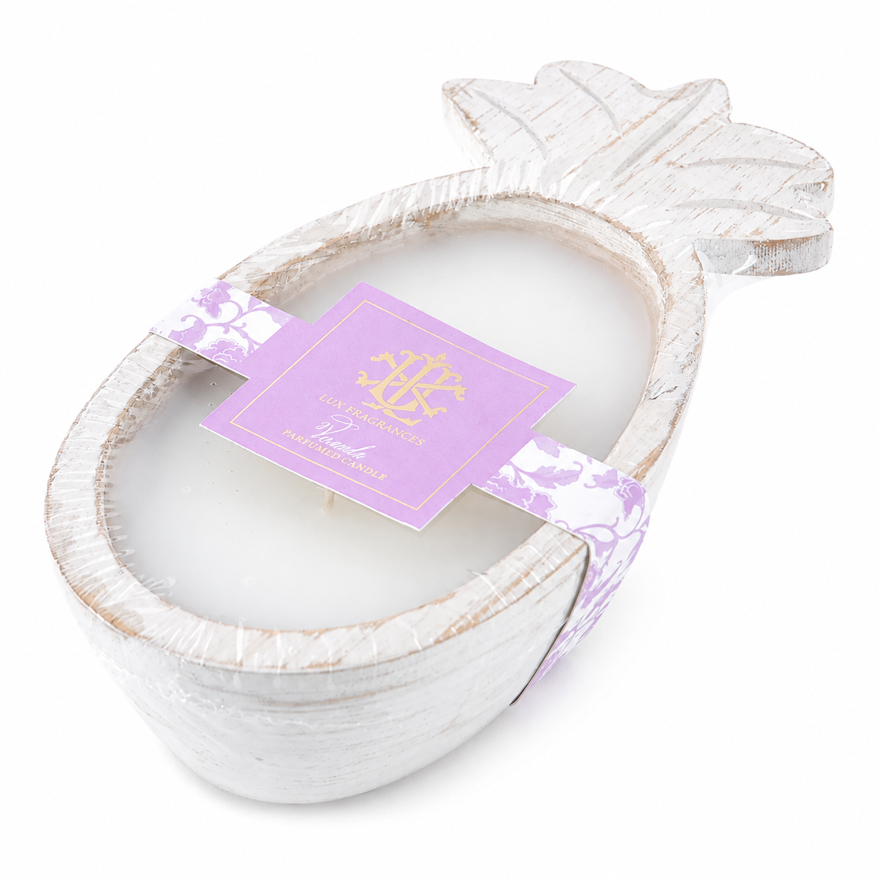 Veranda - Pineapple Wooden Bowl Candle