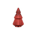 10.5" RED CHRISTMAS TREE