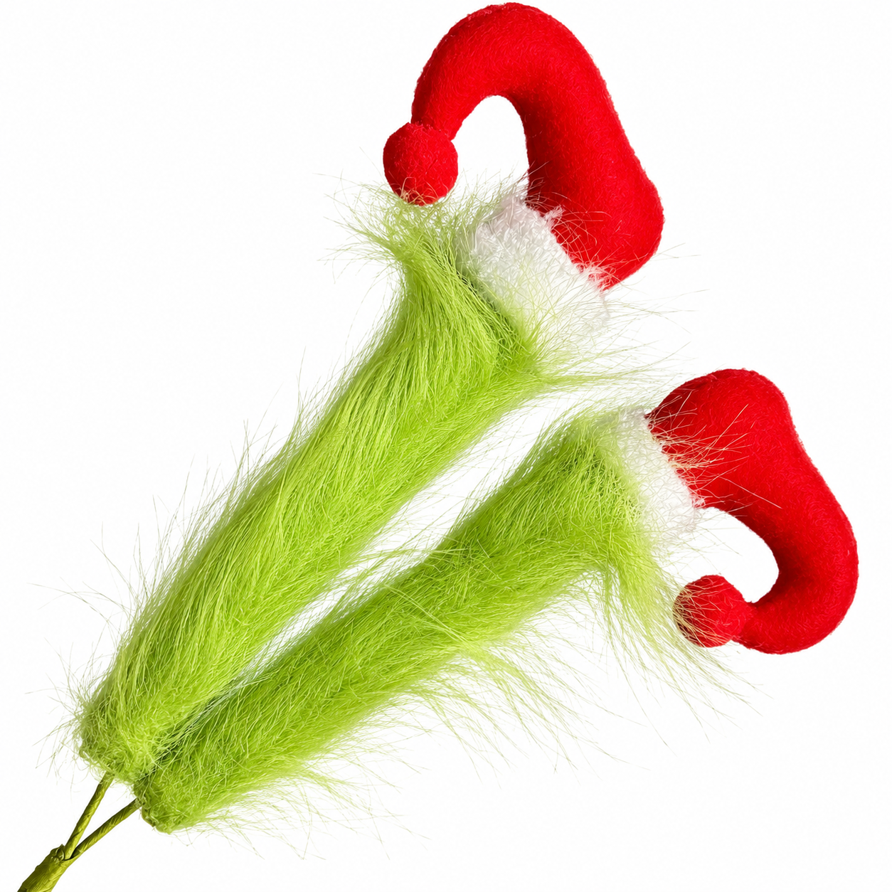 21" GRINCH FEET STEM