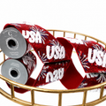 4" RED SEQUIN USA EMBROIDERY 5YD