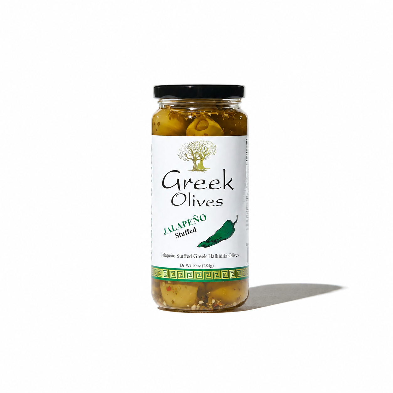 GREEK JALAPENO STUFFED OLIVE 10OZ