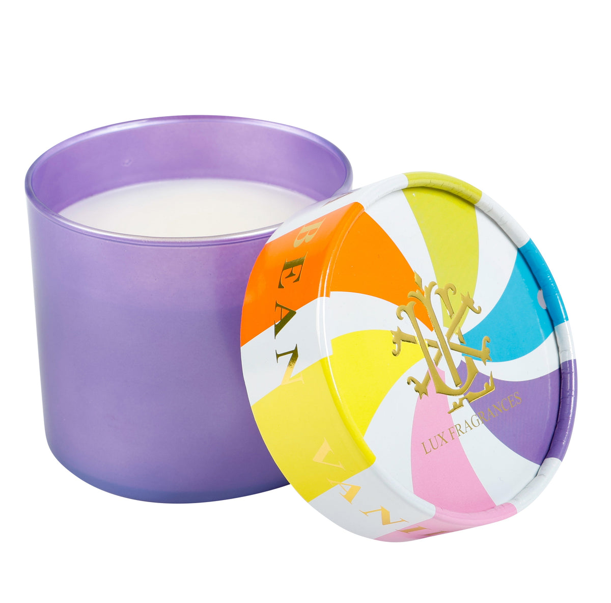 Vanilla Bean 15oz 2 Wick Lidded Candle