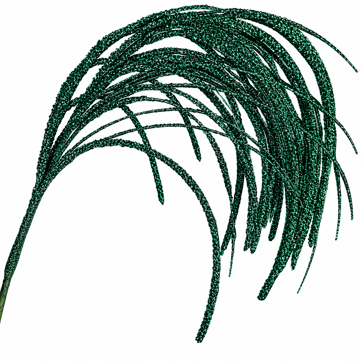 35" Emerald Beaded Spray