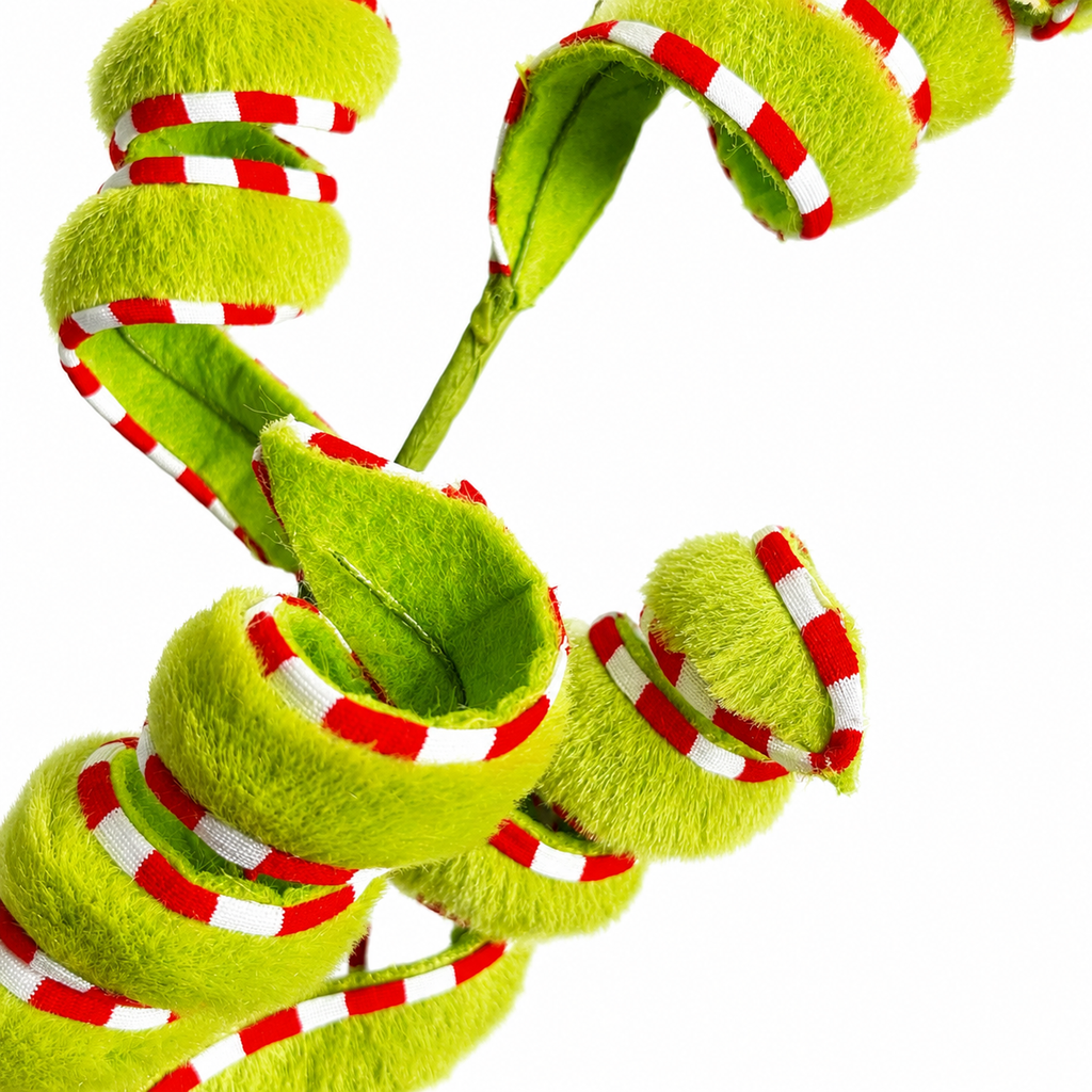 30" Grinch Spiral Stem