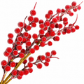 29" Sugared Berries Stem