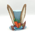 EASTER BUNNY HAT WITH EARS-BLUE 2 ASST-L7.9''W7.5''H10.2''