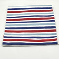 72" WATERCOLOR PATRIOTIC STRIPE RUNNER