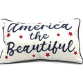 AMERICA THE BEAUTIFUL PILLOW 13" X 17"
