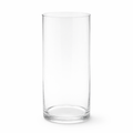 D6"H14" -CLEAR GLASS CYLINDER VASE