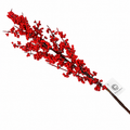 47" Holly Berry Spray Red