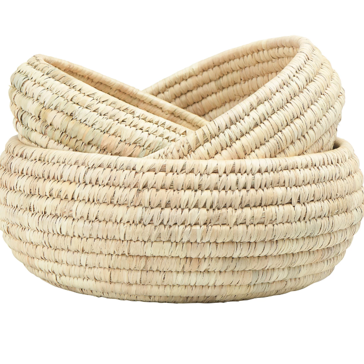 Grass and Date Leaf Baskets, MEDIUM ONLY