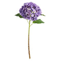20.5" Real Touch Purple Hydrangea Stem