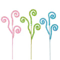 27" Sequin Swirl Spray (GREEN ONLY)