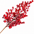 28" Red Berries Stem