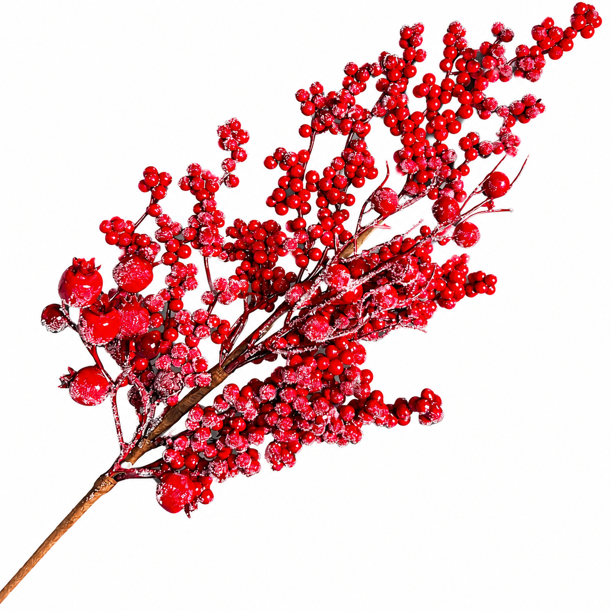 28" Red Berries Stem