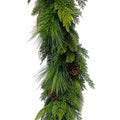 6' Gathered Greens Real Touch Garland