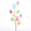 28.75" Multi Color Eggs Stem (Light Pink Stem)