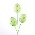 9.8" Easter Eggs Pick Lt. Green C10