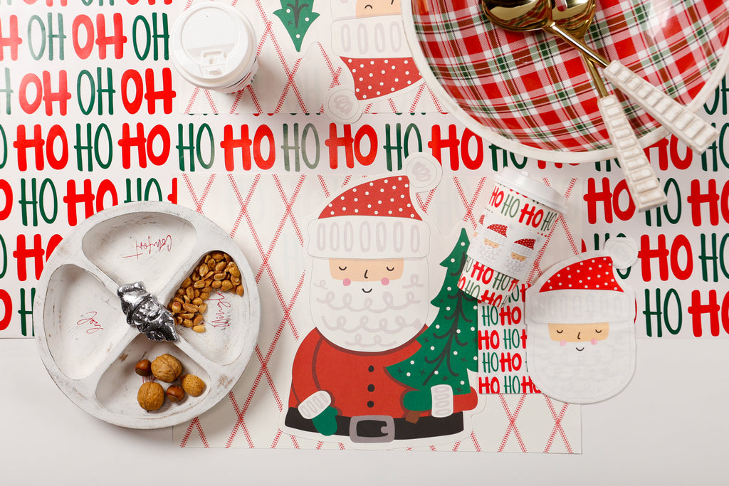 Hohoho Red/Green Beverage Napkin 20 Pieces Per Pkg
