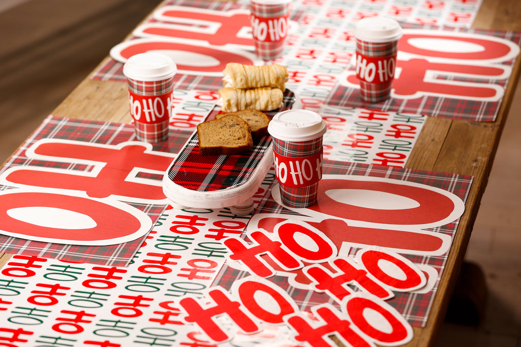 Ho Diecut Beverage Napkin..16 Pieces Per Pkg