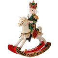 20" RSN ROYAL JEWELED NUTCRAKER ROCKING HORSE