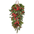 26" PREMIUM BERRY/PINE/MAGN/HOLLY TEARDROP