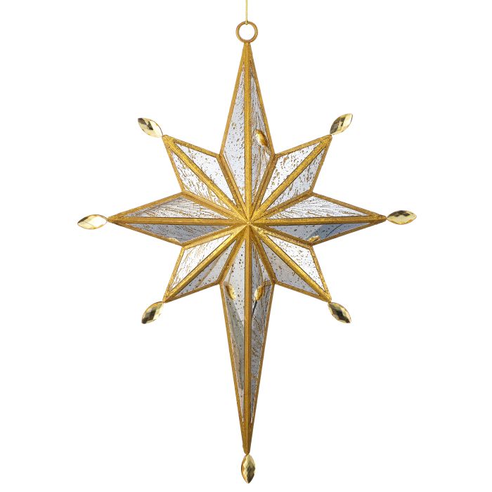 19" MERCURY GLS STAR OF BETHLEHAM W/JEWEL