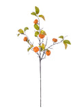 36" Southern Gilded Persimmon Spray, Persimmon Gold