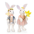 L8.66"W10.63H28.7" -EASTER RABBIT (GIRL ONLY)