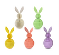 EASTER RABBIT-5  ASSTD-11.4''H23.6'' PURPLE ONLY