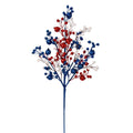 28" RED/WHITE BLUE BERRY SPRAY WITH UV PROTECTION