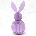 PAPER EASTER RABBIT-PURPLE D16.5" H35.4" ASSORTED